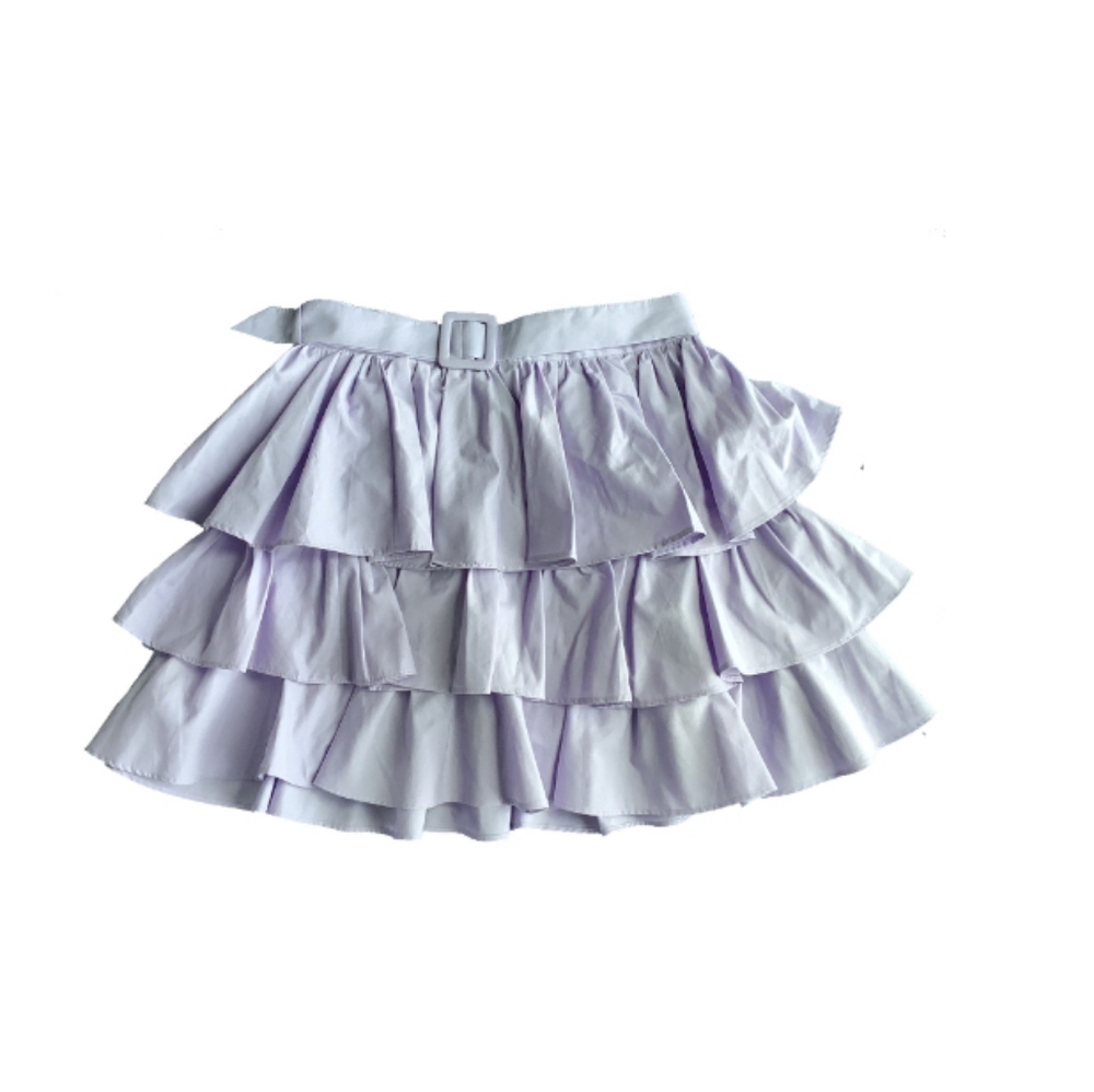 Short Purple Skirt